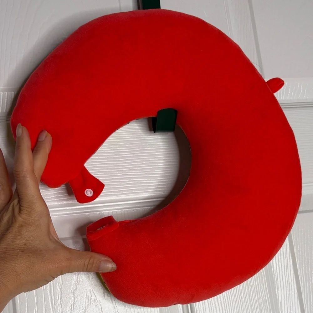 Sanrio Gudetama Broken Lazy Egg U-shape Travel Comfort Neck Pillow Orange Yellow
